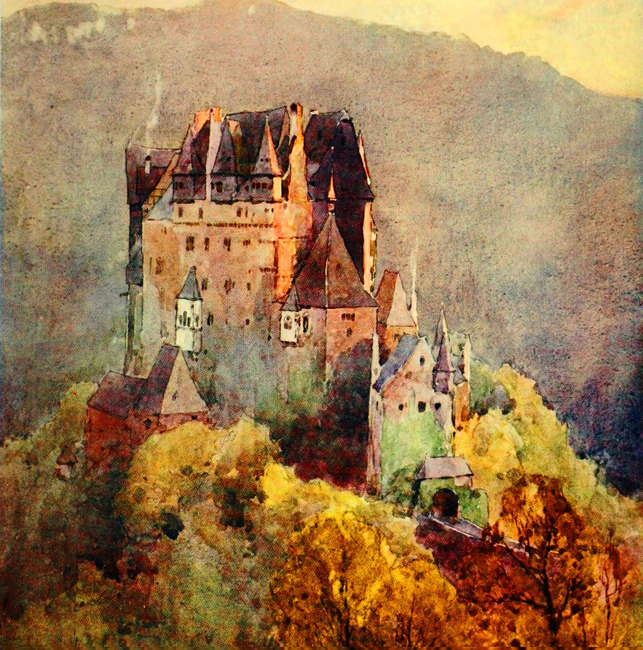 Burg Eltz живопись